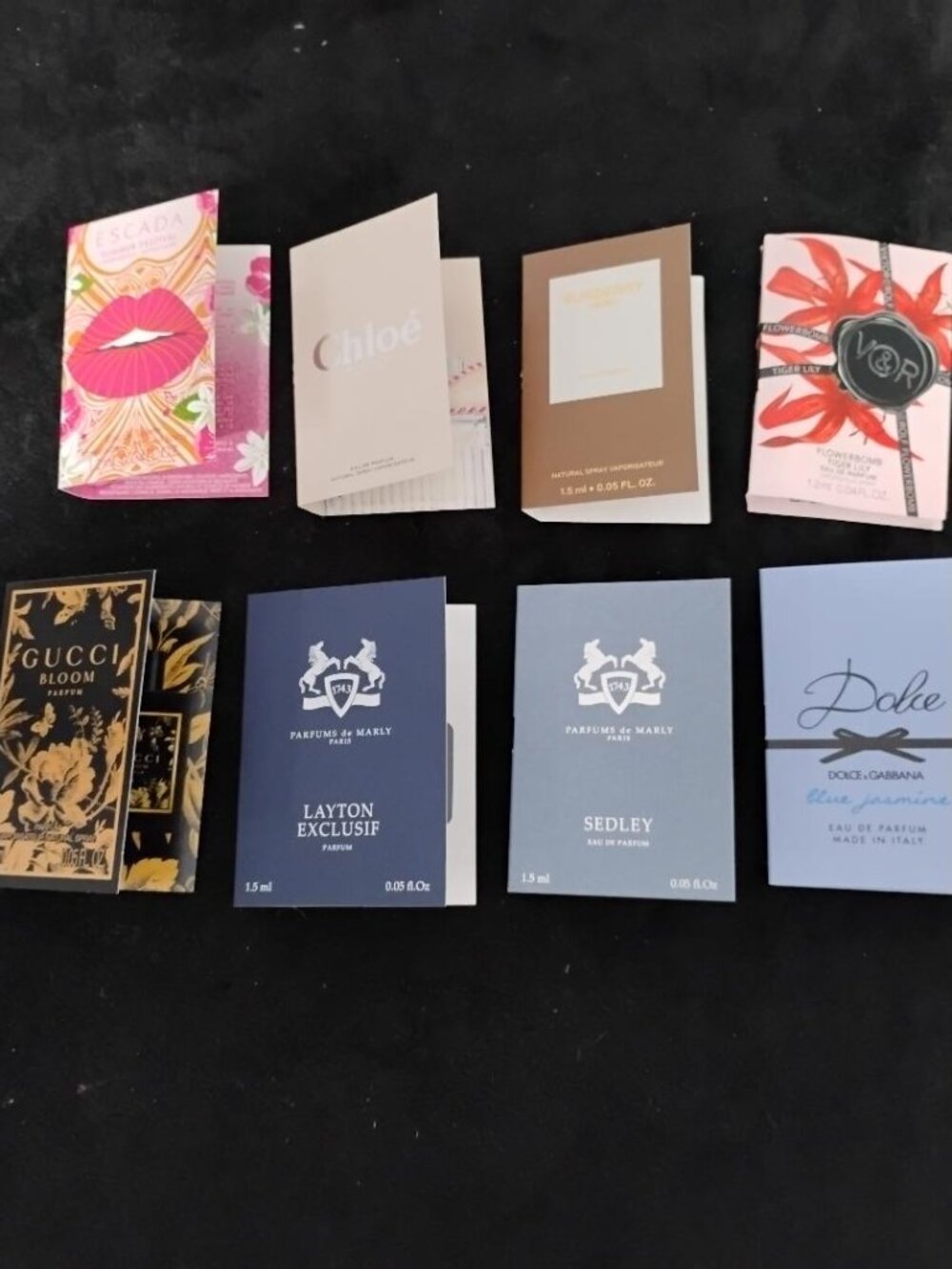 Perfume Gift Set – 8 Designer Fragrance Samples NEW